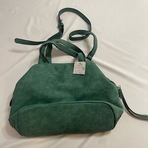 NWT Free People Teal Green Purse Handbag New